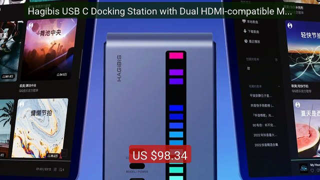 Hagibis USB C Docking Station with Dual HDMI-compatible M.2 SS... — Hot Deal 2026 | Limited Offer!