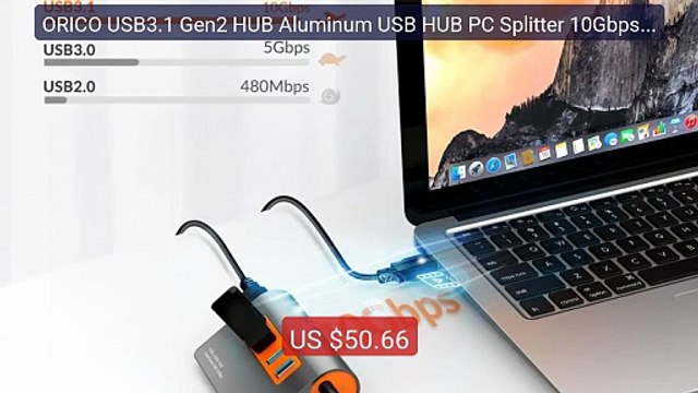 ORICO USB3.1 Gen2 HUB Aluminum USB HUB PC Splitter 10Gbps Super Spe... — Top Rated 2026 | Buy Now!