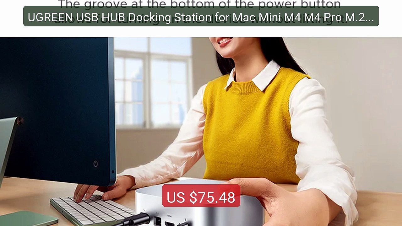 UGREEN USB HUB Docking Station for Mac Mini M4 M4 Pro M.2 NVMe SSD ... — Top Rated 2026 | Buy Now!