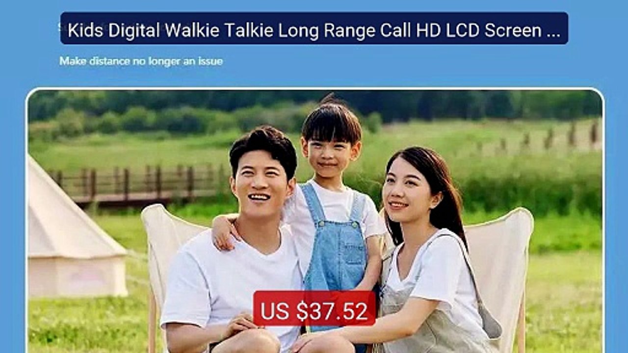 Kids Digital Walkie Talkie Long Range Call HD LCD Screen Children ... — Best Deal 2026 | Shop Now!