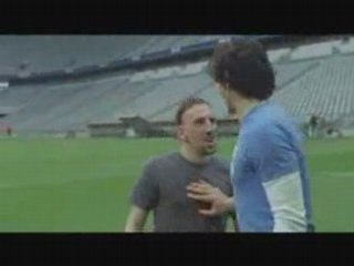 Lucas Toni et Franck Ribéry