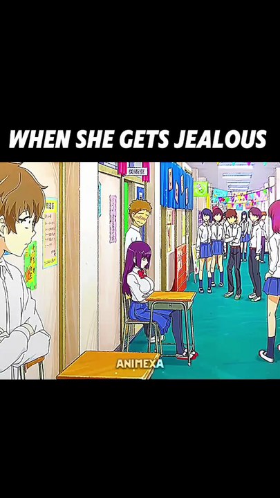 Nagatoro jealous moment😳[Don't Toy with Me Miss Nagatoro]#nagatoroedit#animejealousmoments#asthetic