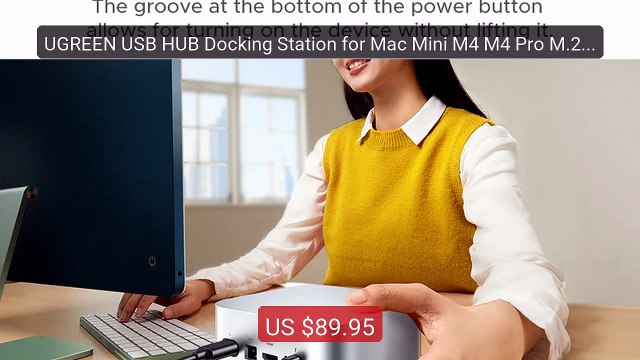 UGREEN USB HUB Docking Station for Mac Mini M4 M4 Pro M.2 NVMe... — Hot Deal 2026 | Limited Offer!