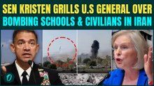 ‘You Killed School Children’: Sen Kristen LASHES OUT At Gen Cooper For ATTACKING Civilians In Iran