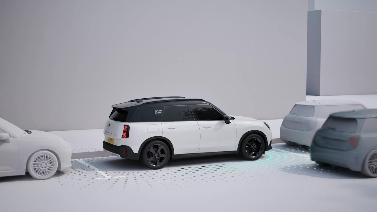MINI Rear Cross Traffic Warning and Safe Exit