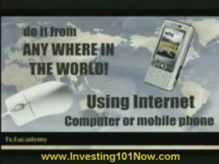 Investing 101: Get Into FOREX Trade