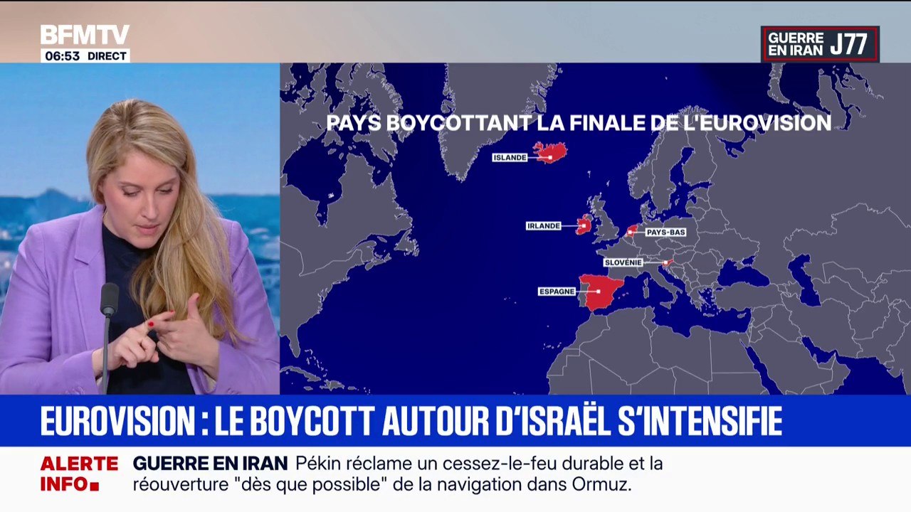 Des pays appellent au boycott de la finale de l'Eurovision 2026 à cause de la participation d'Israël