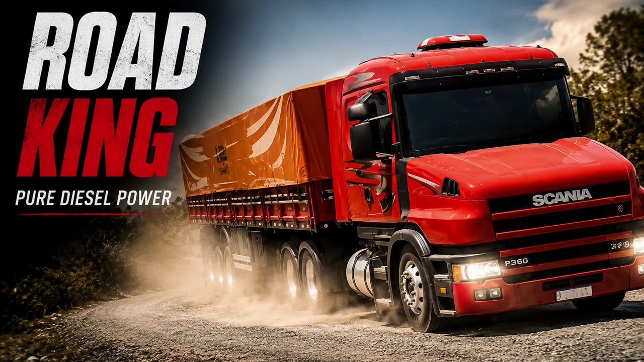 Scania P360 : Le Roi de la Route | Pure Diesel Power #Scania #DieselPower #TruckLife