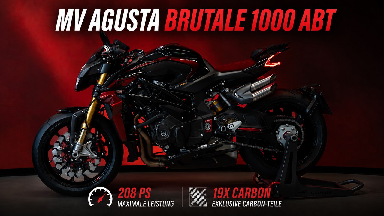 MV Agusta Brutale 1000 ABT: Limitierte Sonderedition vorgestellt
