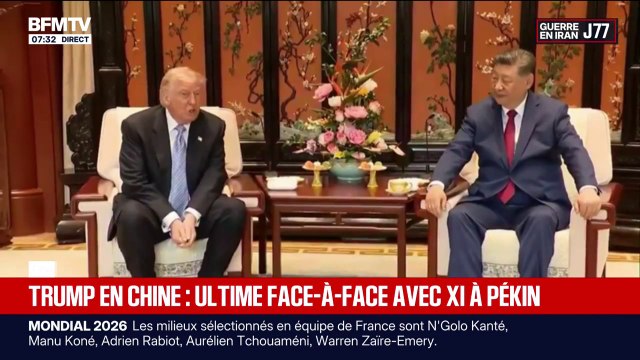 Sommet Chine-États-Unis: Pékin réclame un cessez-le-feu complet au Moyen-Orient et la réouverture du détroit d'Ormuz dès que possible