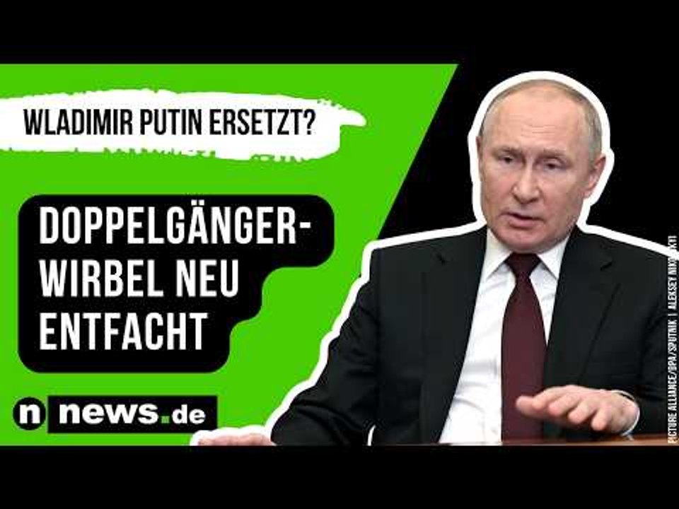 Wladimir Putin ersetzt?: Doppelgänger-Wirbel neu entfacht - alte Vertraute erkennt ihn nicht wieder
