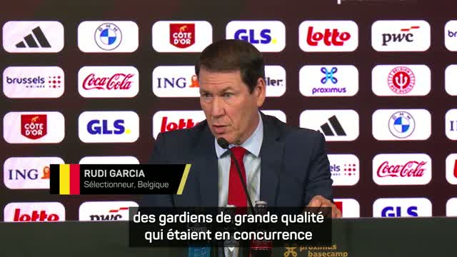 Belgique - Garcia justifie les absences de Sels et Openda