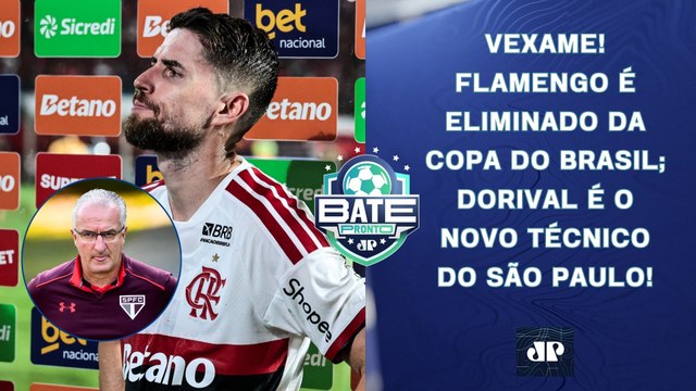FLAMENGO DÁ VEXAME E É ELIMINADO PELO VITÓRIA; DORIVAL É O NOVO TÉCNICO DO SÃO PAULO! | BATE-PRONTO