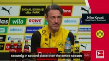 Kovac hails Borussia Dortmund's second-place finish as 'great achievement'