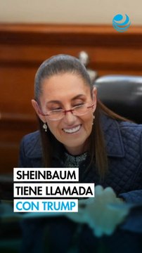 Sheinbaum tiene llamada con Trump; hablan sobre seguridad y visita de delegación de EU a México