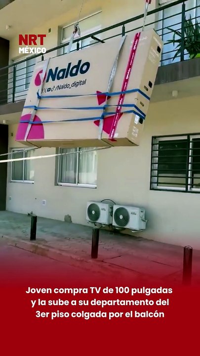 😱📺 Un joven se hizo viral tras comprar una te...