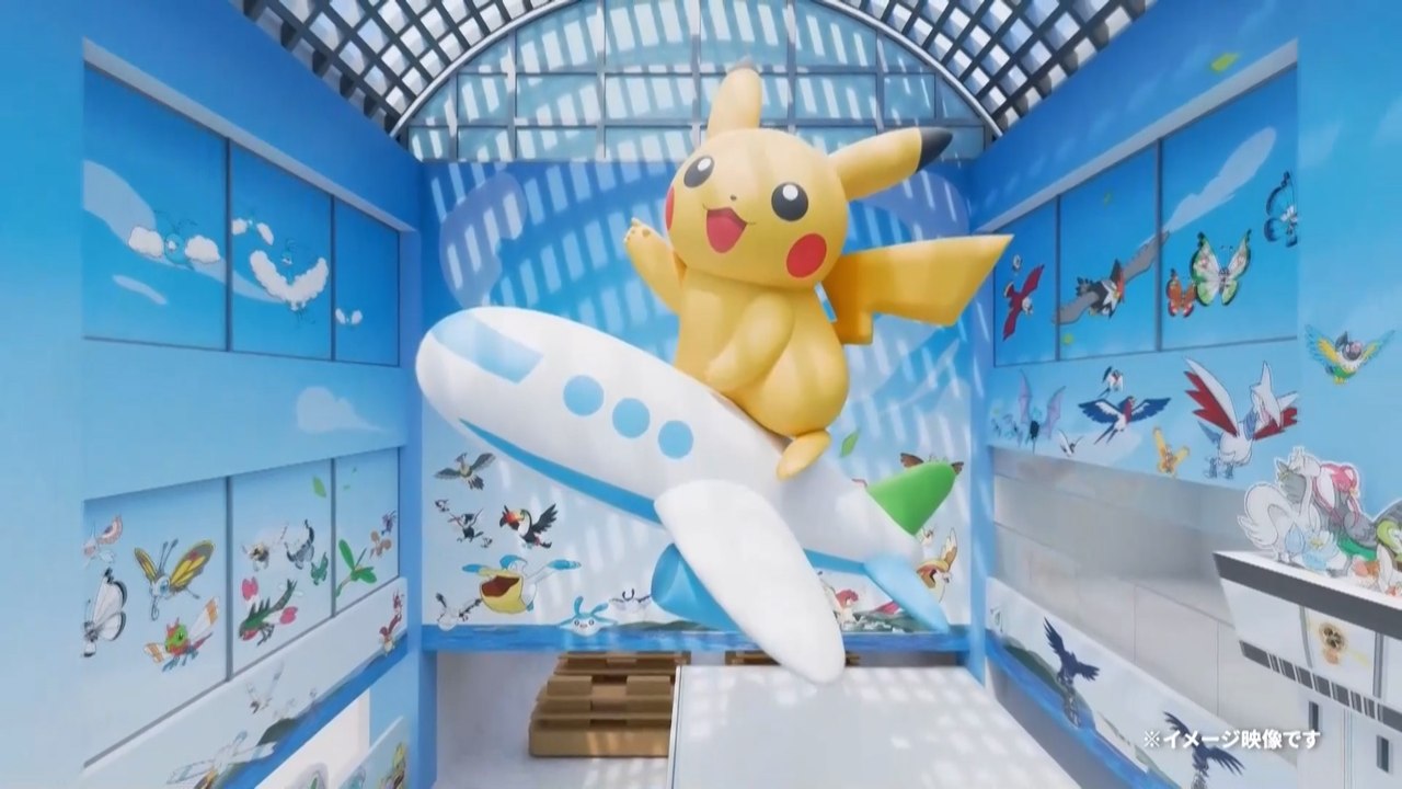 Japón estrena el primer aeropuerto Pokémon