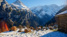 Is Gimmelwald Switzerland’s Most Peaceful Winter Village?