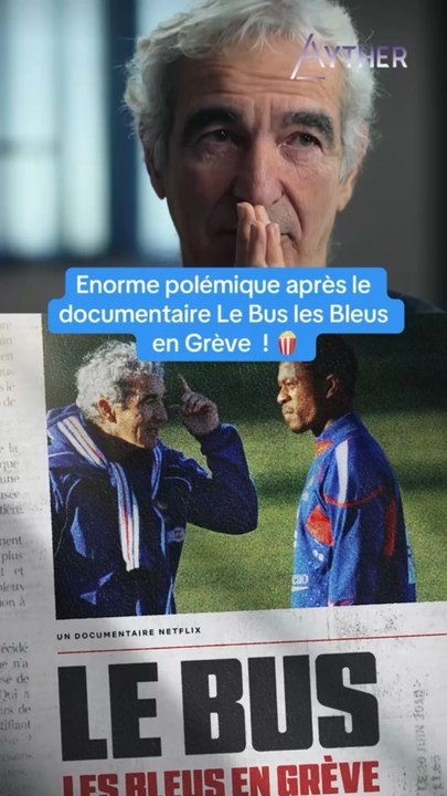 Raymond Domenech crée une polémique contre Netflix après Le Bus ! #netflix #domenech #lebus