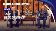 Trump with Xi, says 'we did discuss Iran'