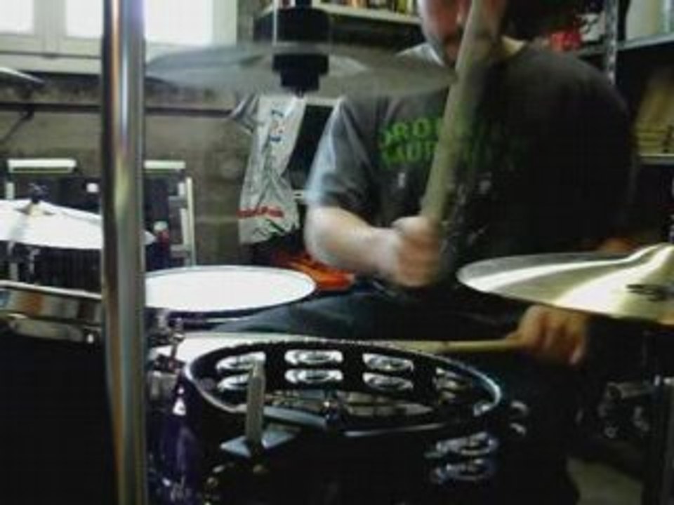 Batmobile ballroom blitz psycho drum batterie rockabilly