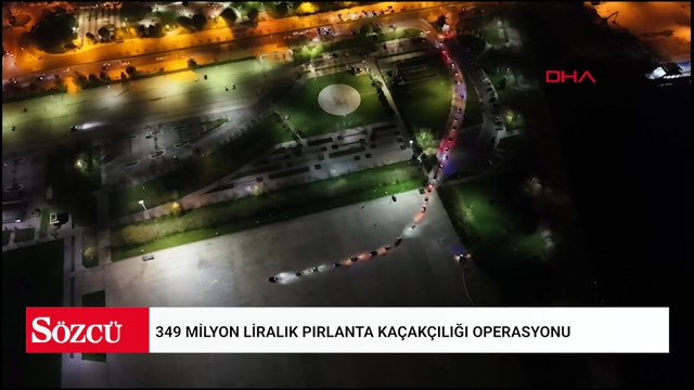 349 milyon liralık pırlanta kaçakçılığı operasyonu: 81 gözaltı