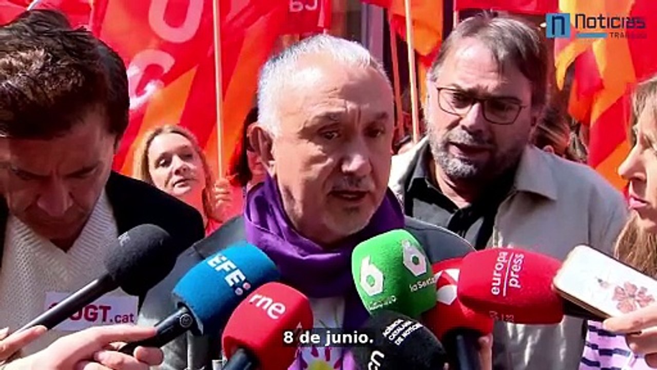 UGT convoca huelga indefinida en transporte desde el 8 de junio