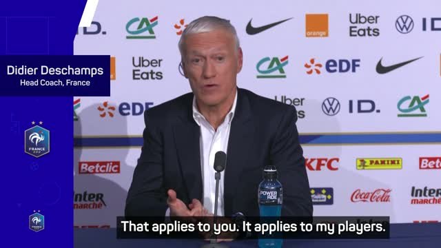 Deschamps defends Mbappe's public spat with French right presidential candidate