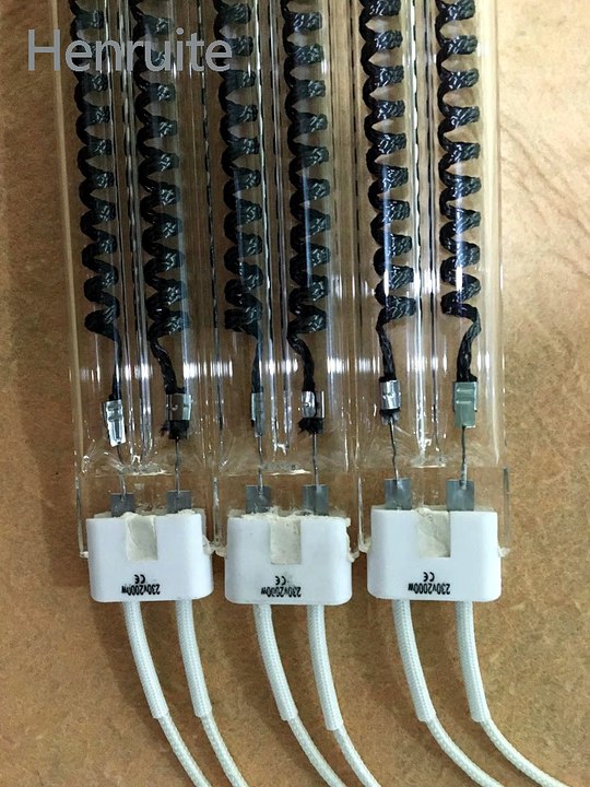 1800w Clear Single Tube Infrared Carbon Fiber H...
