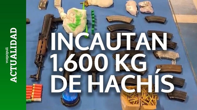 POLICÍA NACIONAL incauta 1.600 kilos de hachís en JEREZ DE LA FRONTERA