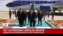 Cumhurbaşkanı Erdoğan, Özbekistan Cumhurbaşkanı Şevket Mirziyoyev ile görüştü