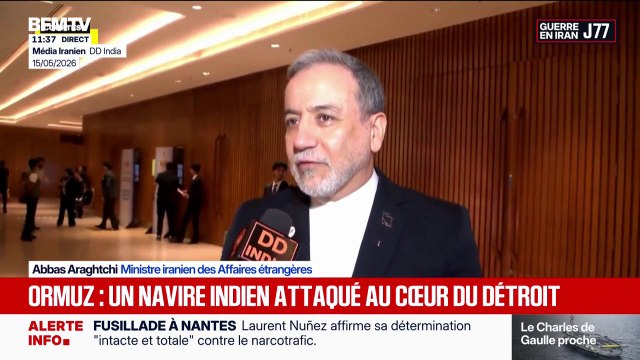 Guerre au Moyen-Orient: Nous ne sommes pas responsables de l'affaire du détroit d'Ormuz, n'avons pas lancé cette guerre , affirme l'Iran