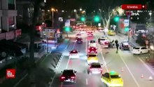 İstanbul'da sunrooftan çıktı, ceza yiyince beddua etti