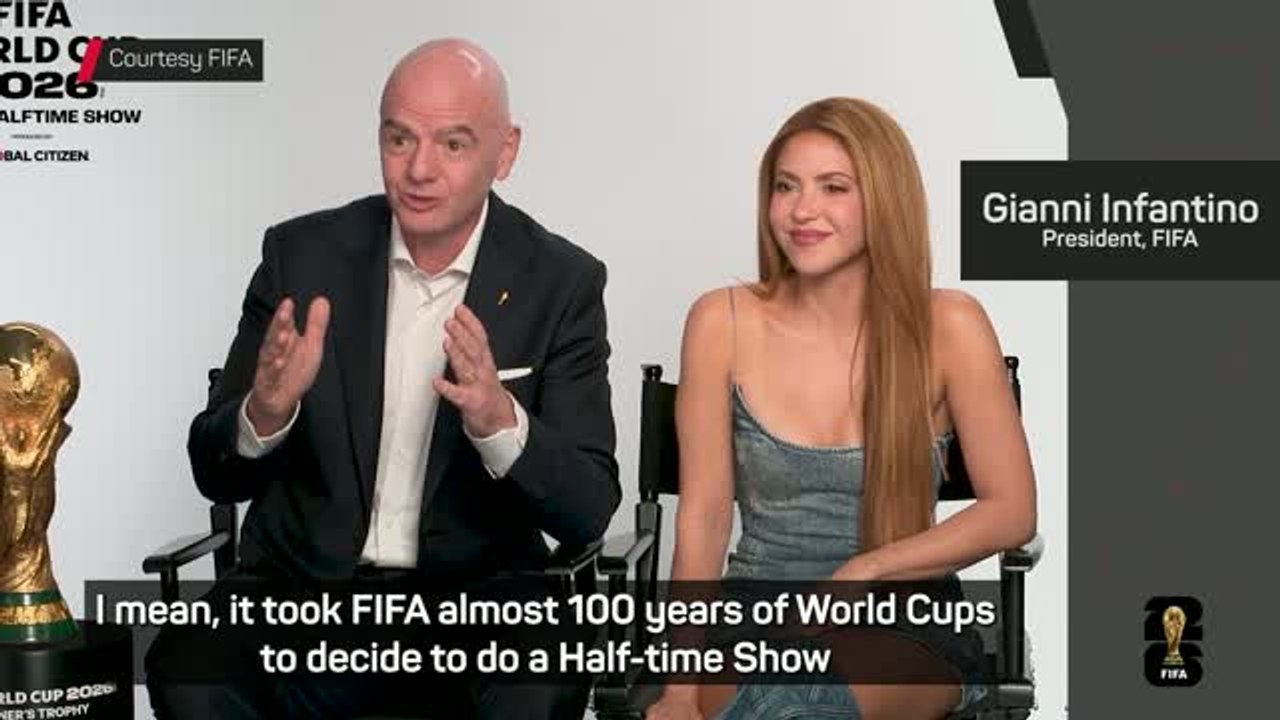Shakira to perform in first World Cup final half-time show