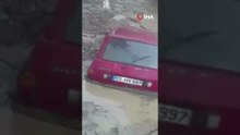 Havza’da Sel Böyle Geldi: Her Şeyi Birbirine Kattı!