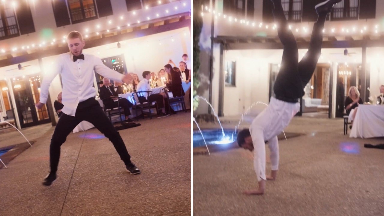 Brother Loses 14-Year Bet With Sister That Sees Him Perform Solo Dance On Wedding Day | Happily TV