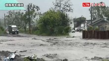 雨彈轟炸花蓮光復！佛祖街、阿多莫部落又淹了 急撤6戶
