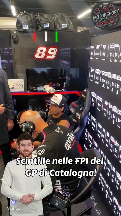 FP1 Barcellona: Paura Martín! 🏍️☹️ #jorgemartin #barcelona #motogp