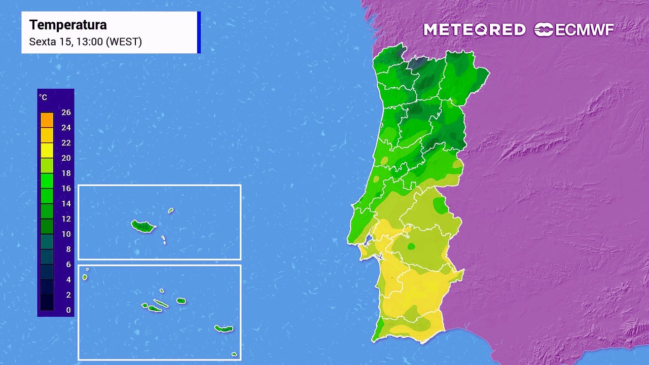 Madrugada de sábado bastante fria, sobretudo no interior de Portugal continental