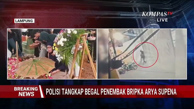 Begal Penembak Bripka Arya Ditangkap, Polda Lampung Ungkap Kronologi hingga Peran Pelaku!
