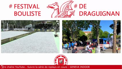 Phases finales : National triplette à pétanque de Draguignan 2026 (3)