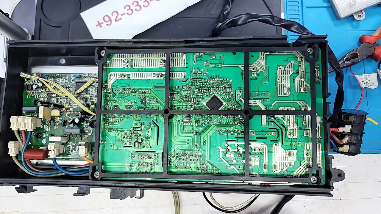 Haier DC Inverter AC Outdoor PCB F8 Error Solution  Babar Electronics HVACR - Babar Electronics HVACR (720p, h264)