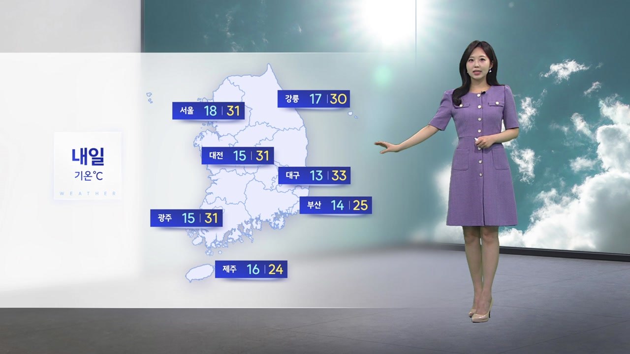 [이슈날씨] 땡볕 아래 여름 더위 기승...다음 주 초반까지 여름 더위 / YTN