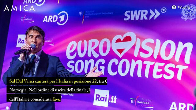 Eurovision 2026, stasera in tv la finale: la scaletta definitiva (Sal Da Vinci 22mo) e i pronostici (Finlandia favorita)