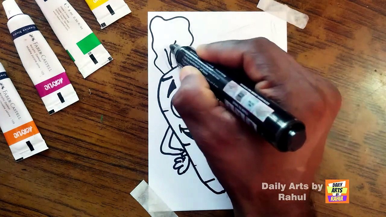 How to Draw a Carrot Step by Step for Kids _ Drawing Carrot _ Coloring Page