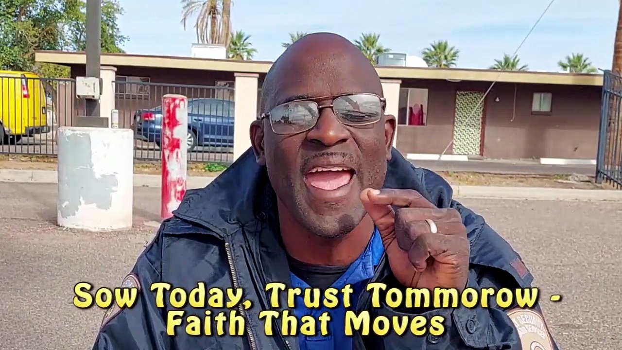 Sow Today, Trust Tommorow- Faith That Moves