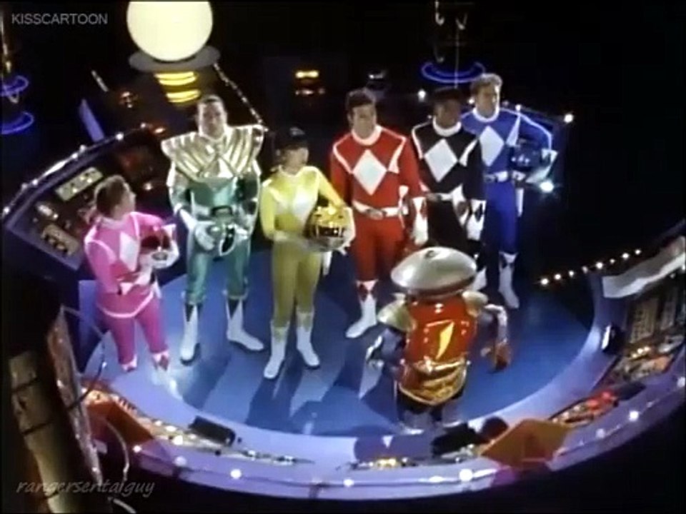 Mighty Morphin Thunder Megazord First Appearance (PR and Sentai version)