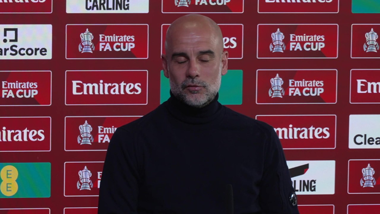 Guardiola on City latest ahead of FA Cup final against struggling Chelsea