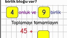 2.1- Modelleri Kullanarak Eldesiz Toplama - 2. Sınıf Matematik #Shorts