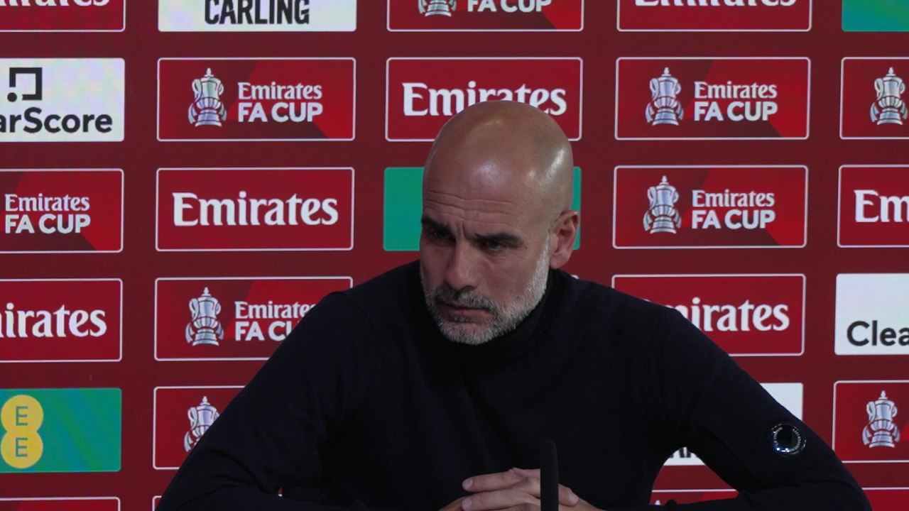 Guardiola jokes about 3 year extension before dismissing questions on future